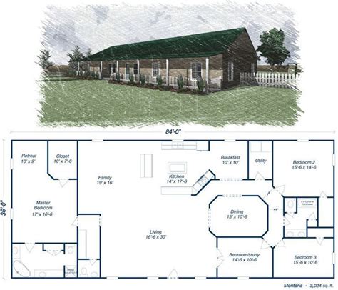 metal barn shop house|24x60 metal building floor plans.